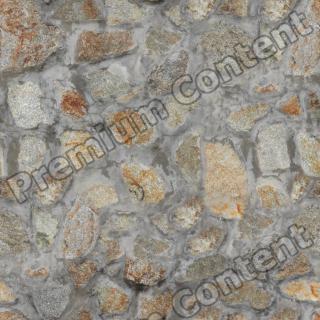 Seamless Textures of Wall Stones & Normal Mapping